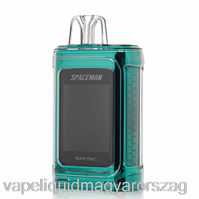 Spaceman Prizma 20k Eldobható Miami Menta Vape Folyadék